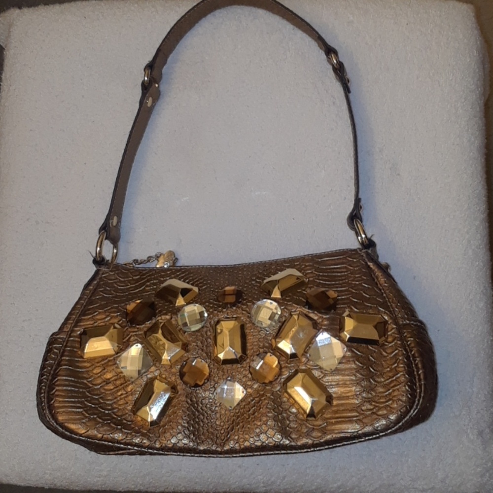 Kathy Van Zeeland bling purse